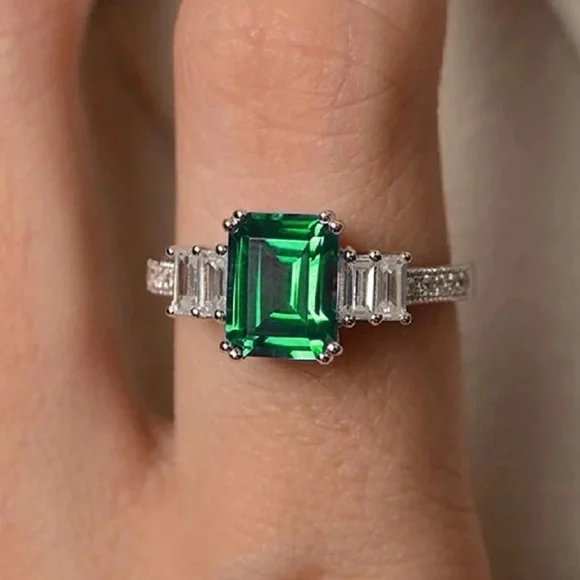 2025   Wedding Ring, Engagement Ring A8 Bridal Ring - Picture 2 of 5